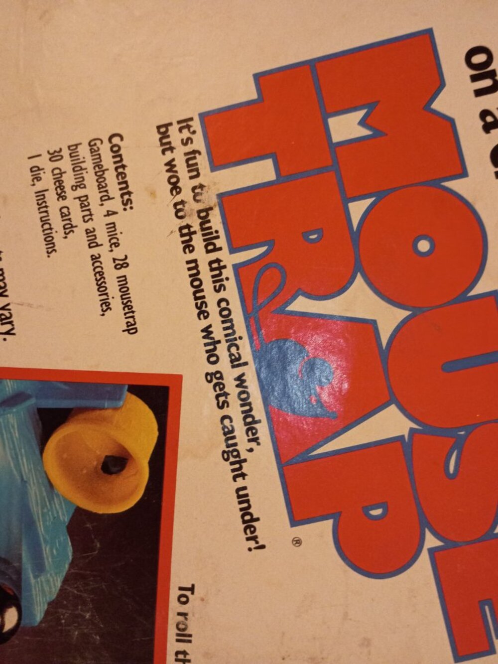 1986 Edition Mouse Trap Board Game - Picture 3 of 5